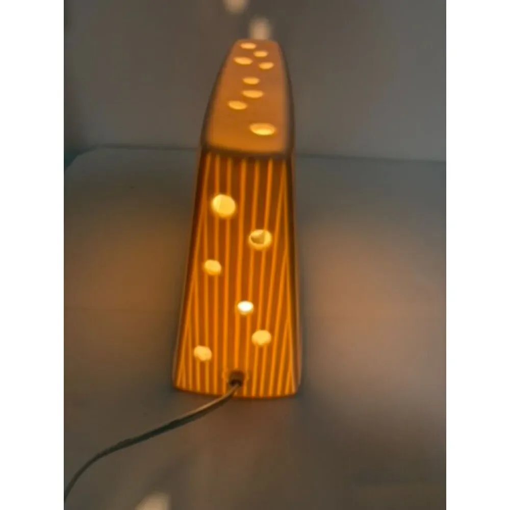 Porcelain Lithophane bisque night light with 